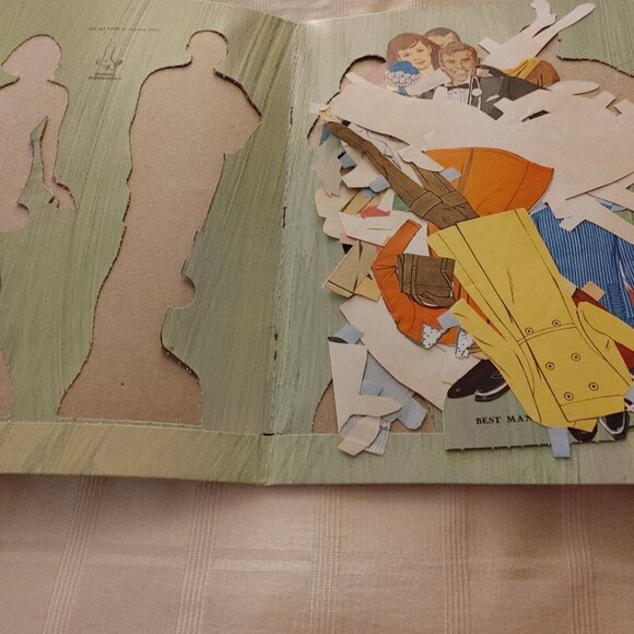 DOLL_Paper Doll Books Vintage Set of 8 - Picture 10 of 14